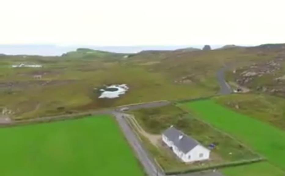 Malin Head Stay SolasTobann ArtHouse Room 1 Ensuite Exterior foto